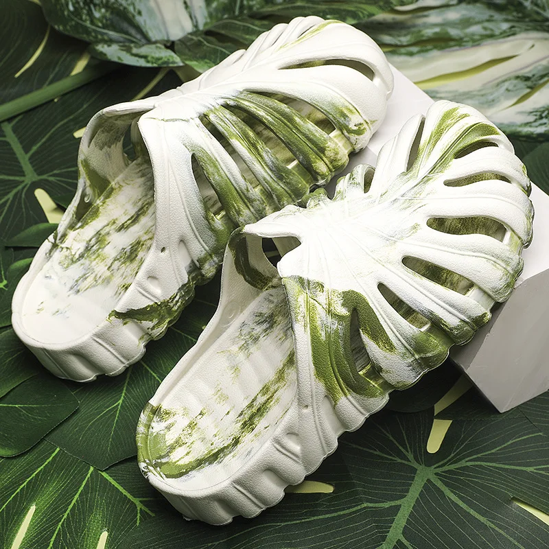 Touch Grass | Leaf-Cutout Clogs - Image 2