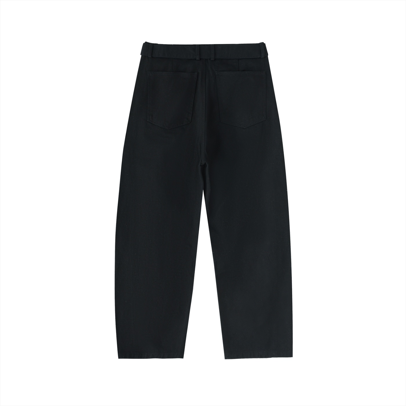 Belted Barrel-leg Chino Pants - Image 2